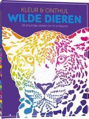 Omslag van Kleur & Onthul: Wilde dieren