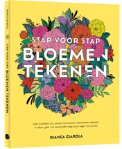 Omslag van Stap voor stap bloemen tekenen