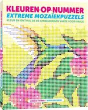 Omslag van Kleuren-op-nummer: extreme mozaïekpuzzels
