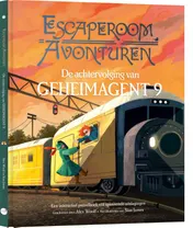 Omslag van Escaperoom avonturen: de achtervolging van Geheimagent 9