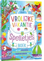 Omslag van Het vrolijke vakantie spelletjesboek