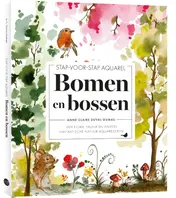 Omslag van Stap-voor-stap-aquarel: Bomen en bossen