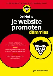 Omslag van De kleine je website promoten voor Dummies