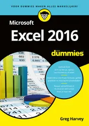 Omslag van Microsoft Excel 2016 voor Dummies