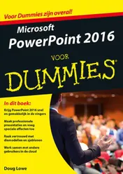 Omslag van Microsoft Powerpoint 2016 voor Dummies