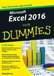 Omslag van Microsoft Excel 2016 voor Dummies