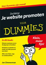 Omslag van De kleine Je website promoten voor Dummies