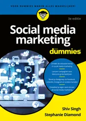 Omslag van Social media marketing voor Dummies