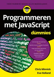 Omslag van Programmeren met JavaScript voor Dummies