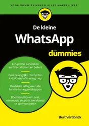 Omslag van De kleine WhatsApp voor Dummies