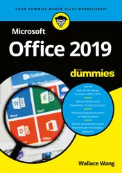Omslag van Microsoft Office 2019 voor Dummies