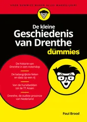 Omslag van De kleine Geschiedenis van Drenthe voor Dummies