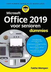 Omslag van Microsoft Office 2019 voor senioren voor Dummies