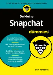 Omslag van De kleine Snapchat voor Dummies