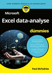 Omslag van Microsoft Excel data-analyse voor Dummies