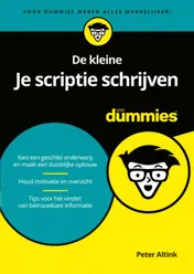 Omslag van De kleine Je scriptie schrijven voor Dummies