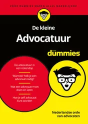 Omslag van De kleine Advocatuur voor Dummies