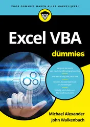 Omslag van Microsoft Excel VBA voor Dummies