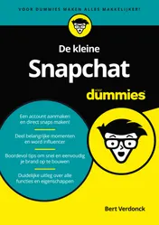 Omslag van De kleine Snapchat voor Dummies