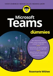 Omslag van Microsoft Teams voor Dummies