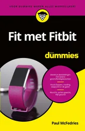 Omslag van Fit met Fitbit voor Dummies