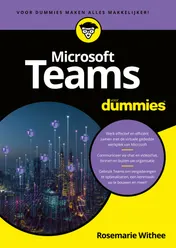 Omslag van Microsoft Teams voor Dummies