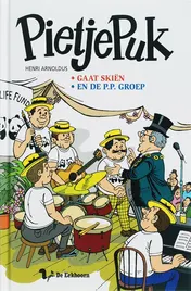 Omslag van Pietje Puk gaat skien/ en de P.P. groep