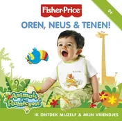 Omslag van Oren, neus & tenen! Karton boekje