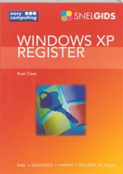Omslag van Snelgids Windows XP register