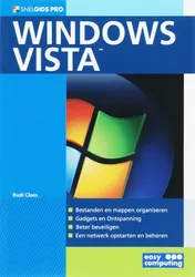 Omslag van Snelgids Pro windows Vista