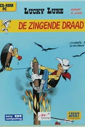 Omslag van Lucky Lucke De zingende draad