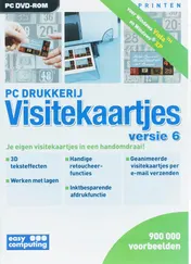 Omslag van PC Drukkerij Visitekaartjes versie 6