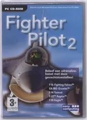 Omslag van Fighter pilot 2 voor ms flight sim x & fs2004