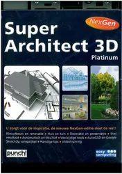 Omslag van Super Architect 3D Platinum NEXGEN