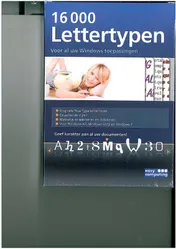 Omslag van 16.000 Lettertypen