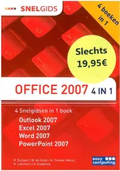 Omslag van Snelgids Office 2007 4 in 1