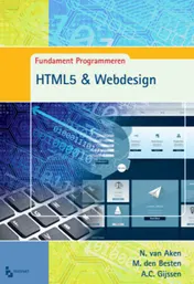 Omslag van Boek HTML5 & Webdesign