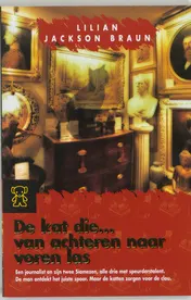 Omslag van De kat die van achteren naar voren las