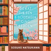 Omslag van De kat die een bibliotheek ging redden