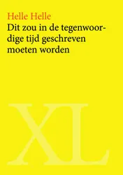 Omslag van Dit zou in de tegenwoordige tijd geschreven moeten worden