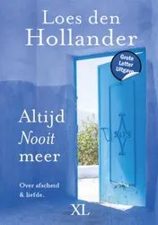 Omslag van Altijd nooit meer - Grote Letter Uitgave