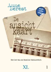 Omslag van De ansichtkaart - Grote Letter Uitgave (in 2 banden)