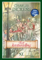 Omslag van Een kerstvertelling - Grote Letter Uitgave
