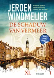 Omslag van De schaduw van Vermeer - Grote Letter Uitgave (in 2 banden)