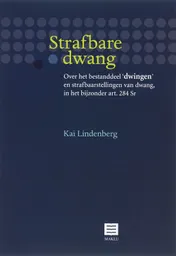 Omslag van Strafbare dwang