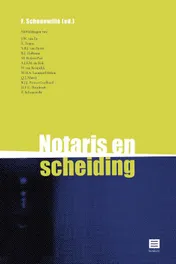 Omslag van Notaris en echtscheiding