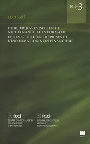 Omslag van De bedrijfsrevisor en de niet-financiële informatie