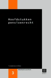 Omslag van Hoofdstukken pensioenrecht