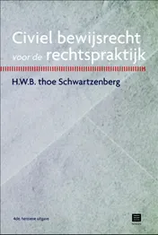 Omslag van Civiel bewijsrecht voor de rechtspraktijk