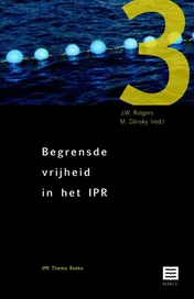 Omslag van Begrensde vrijheid in het IPR